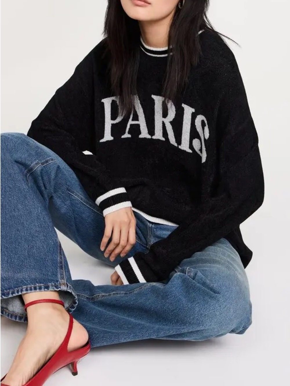 SHOW ME YOUR MUMU PARIS KNIT SWEATER